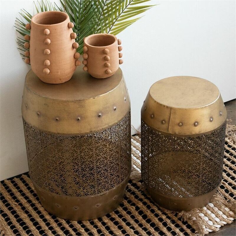 Marrakesh Metal Side Table Small