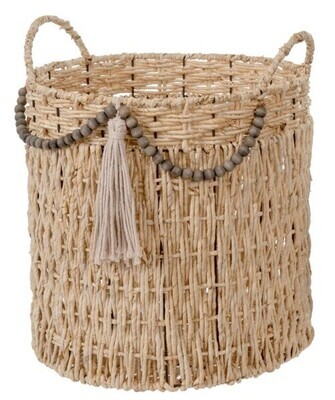 Bohemian Grass Basket, Large