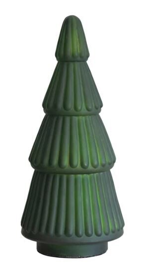 Matte Mercury Glass Tree, Green
