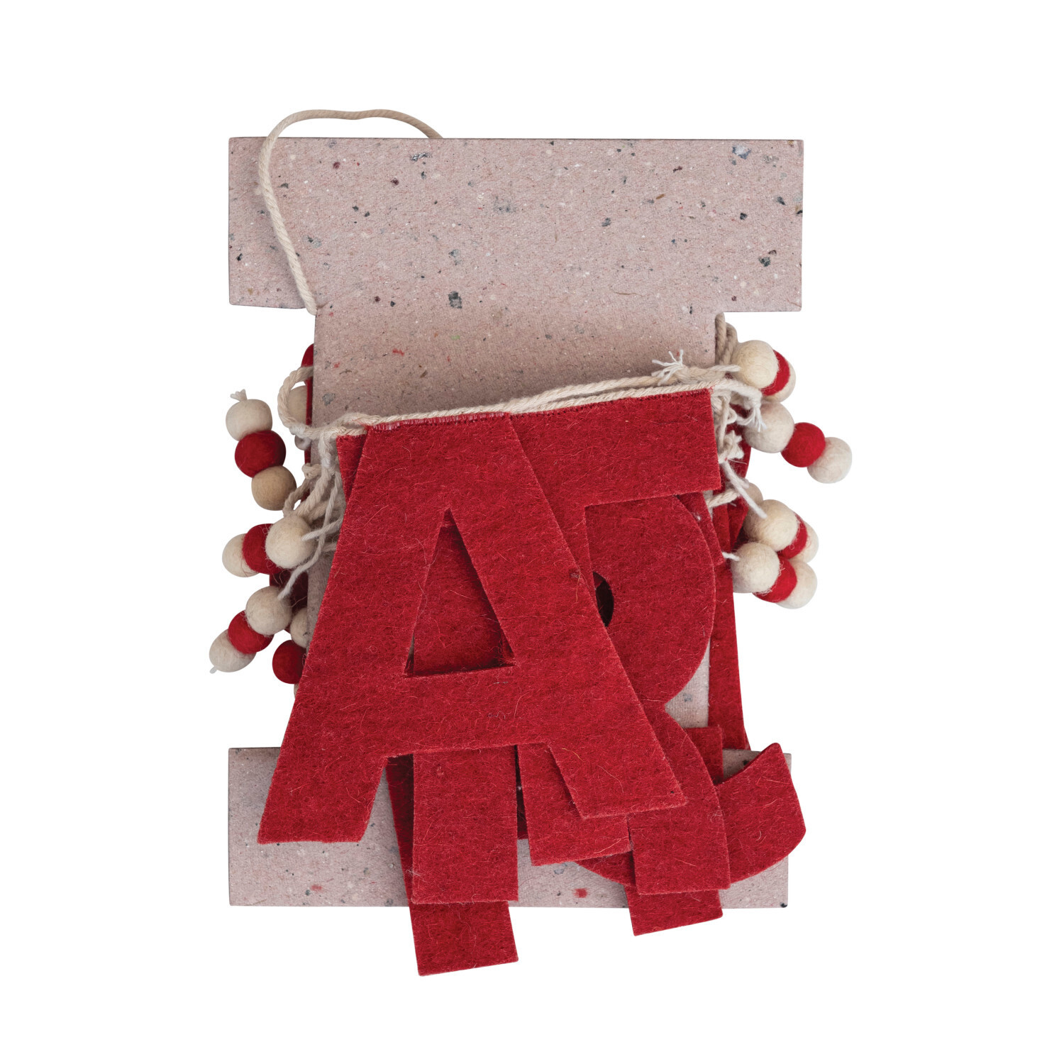 Merry Christmas Felt Garland, 72&quot;