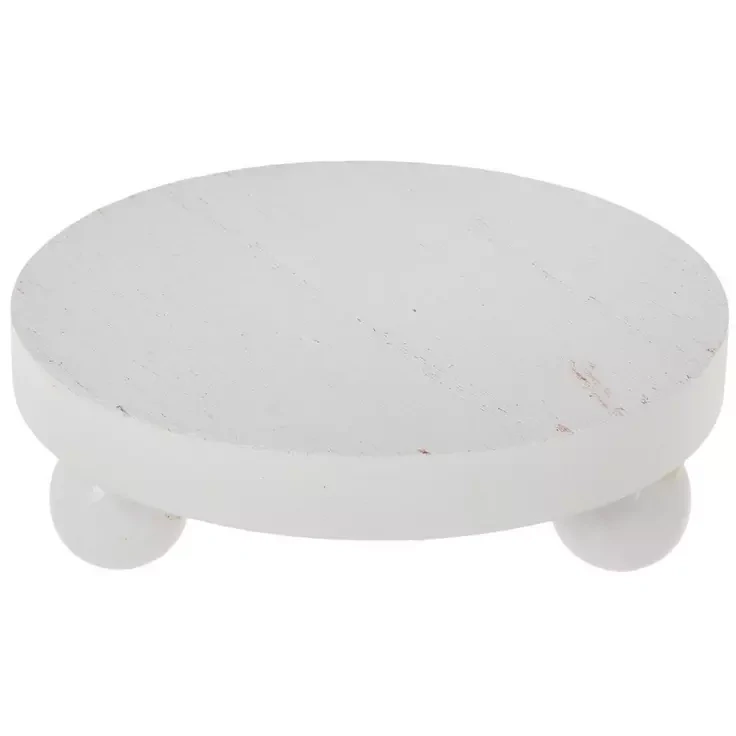 White Mini Round Riser