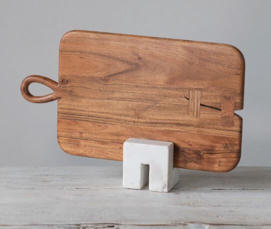 Acacia Wood Cheese Board, 18x10