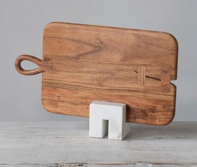 Acacia Wood Cheese Board, 18x10