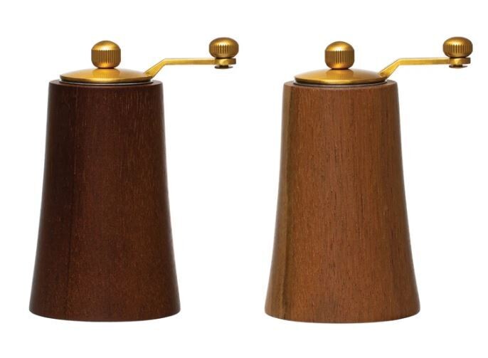 Salt &amp; Pepper Mill Set, Wood
