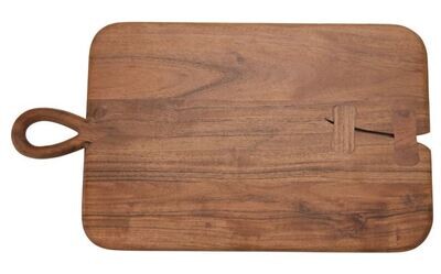 Acacia Wood Cheese Board, 18x10