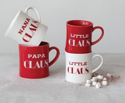 Nana/Papa Claus Mug