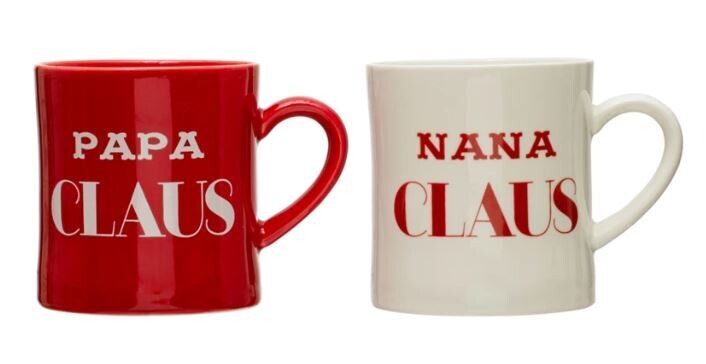 Nana/Papa Claus Mug