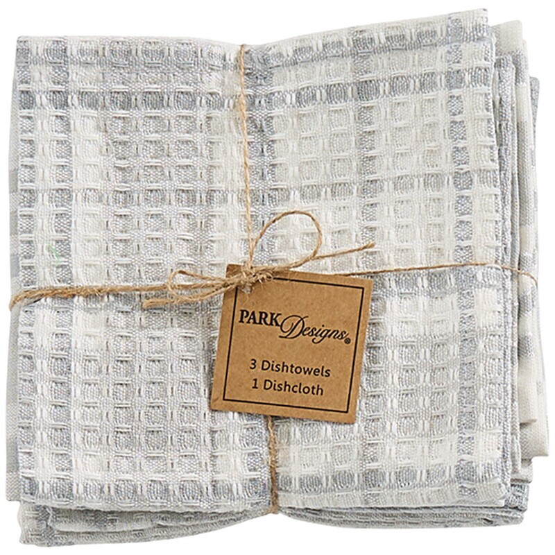All Is Calm 4 Pc Dishtowel/Cloth Set