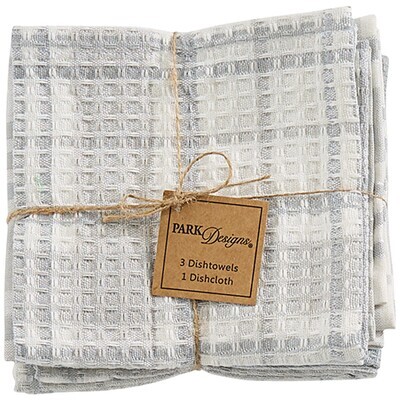 All Is Calm 4 Pc Dishtowel/Cloth Set