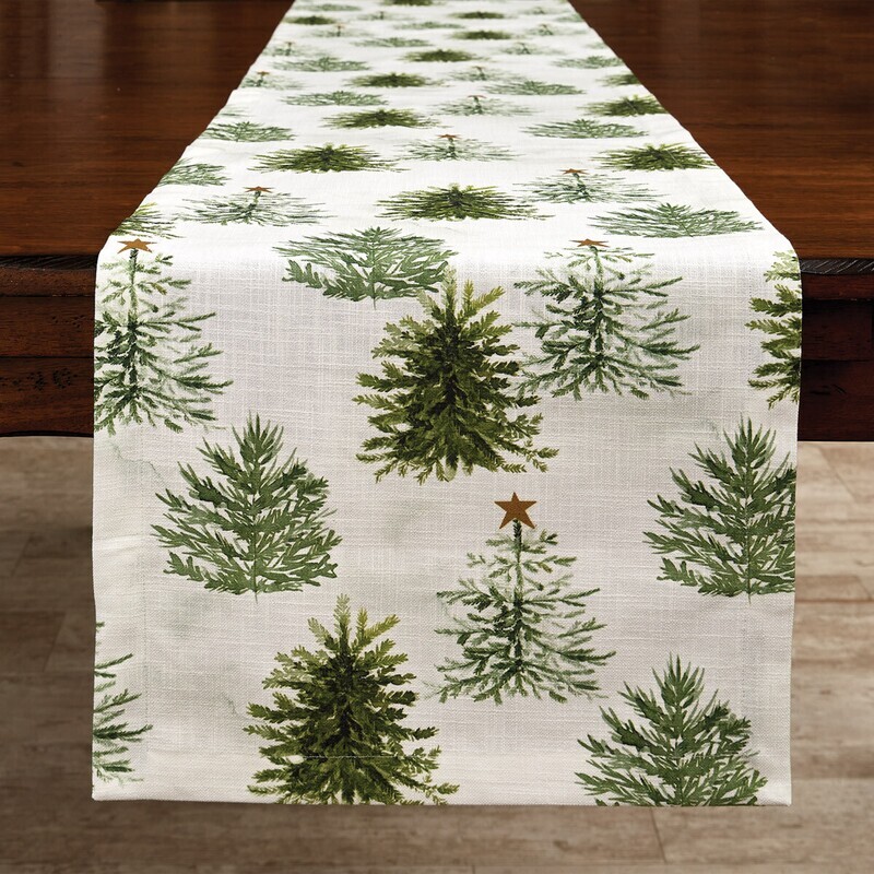 Rustic Christmas Tablerunner, 15x72