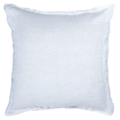 Sky Blue Linen Pillow 20x20