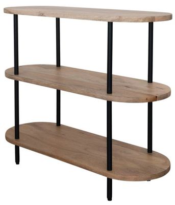 Mango Wood 3 Tiered Console Table