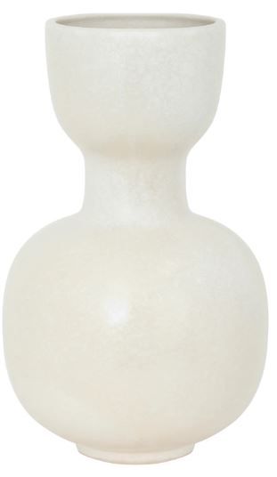 Ivory Stoneware Vase
