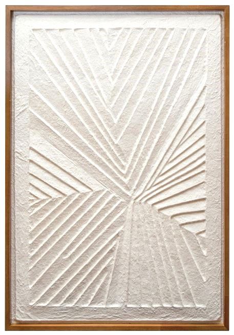 Modern Paper Sculpture Wall Hanging