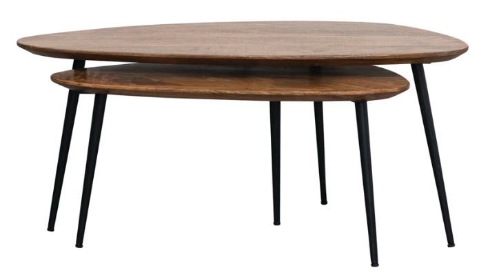 MCM Mango End Table Set Of 2