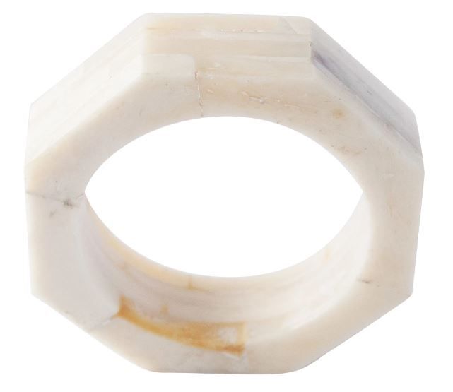 Octagonal Resin Napkin Ring