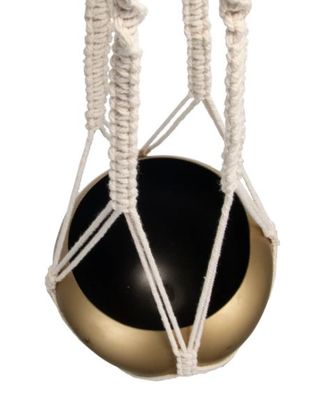 Round Metal Hanging Planter