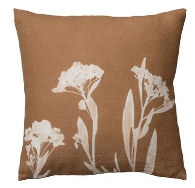 Meadow Flower Print Pillow, 20x20