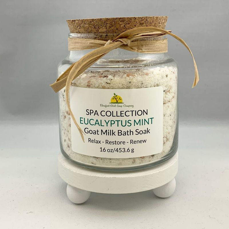 Eucalyptus Mint Bath Soak 16 oz