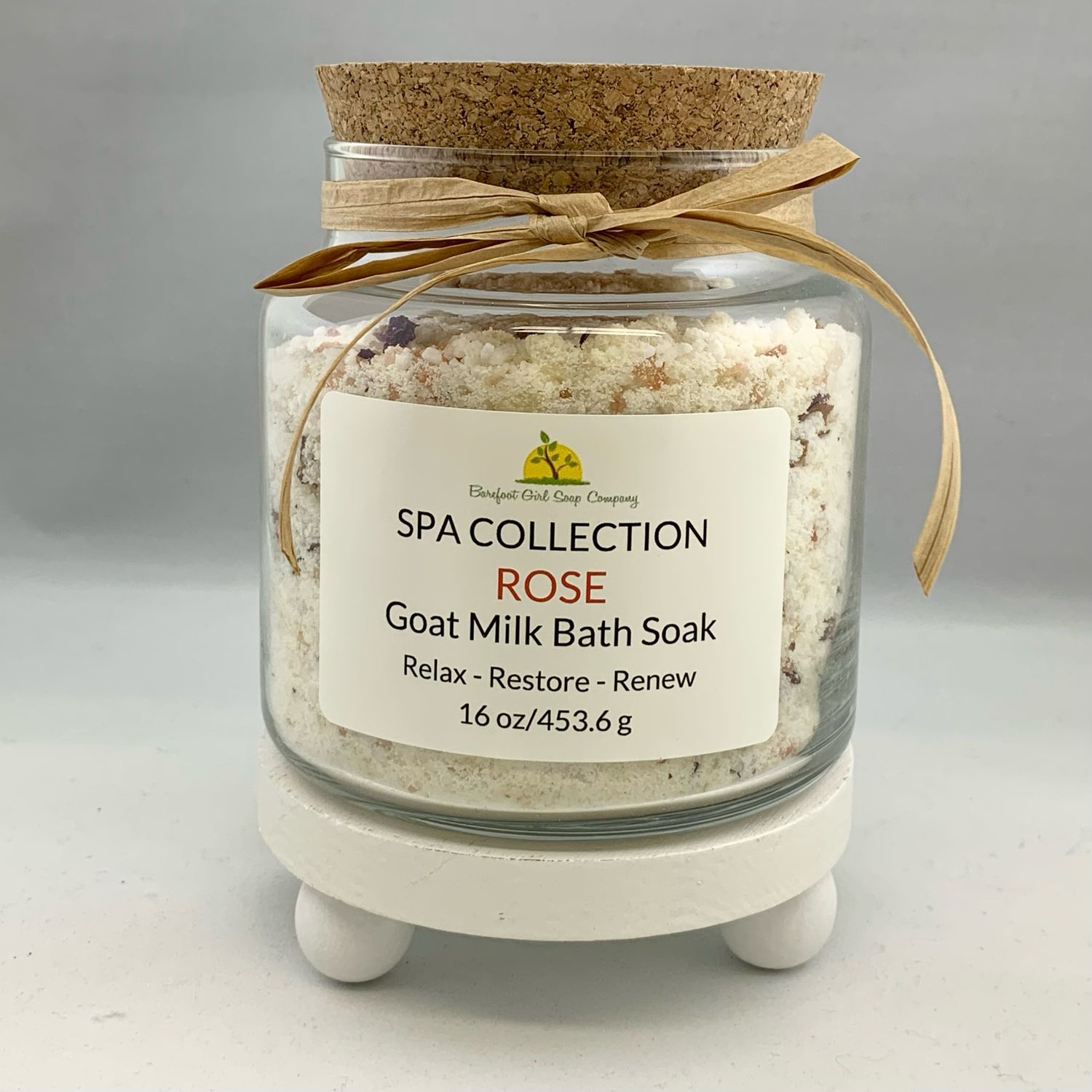 Rose Bath Soak 16 oz