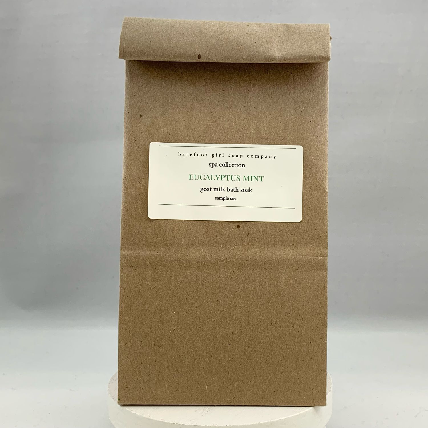 Eucalyptus Mint Bath Soak 4 oz Sample Size
