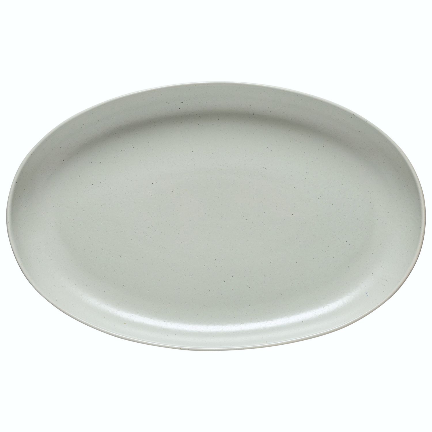 Pacifica Oval Platter, Oyster Grey