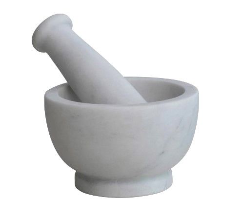 Marble Mortar &amp; Pestle