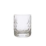 Clear Textured Rocks Glass