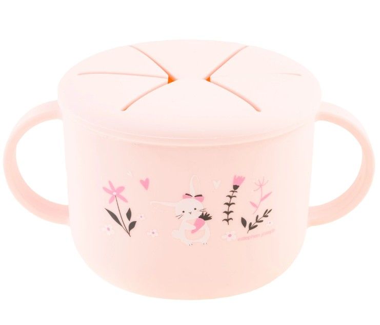 Silicone Snack Cup, Bunny