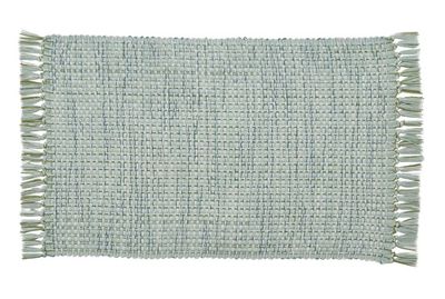 Basketweave Placemat, Blue