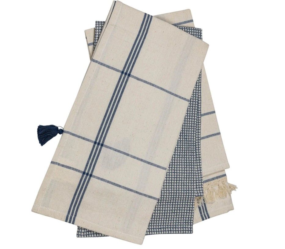 Arthur Blue Tea Towel