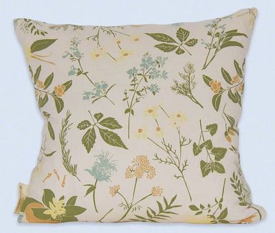 Herbal Tea Garden Pillow, 16&quot;