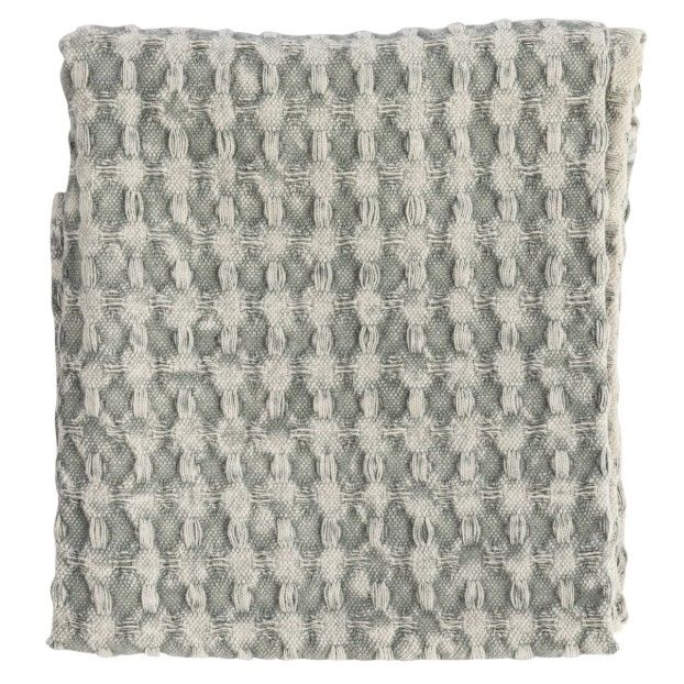 Waffle Dish Towel, Denim