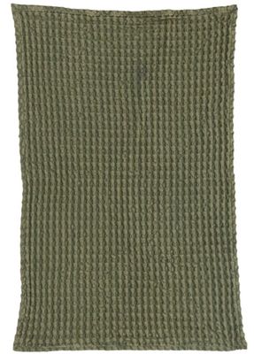 Waffle Dish Towel, Green