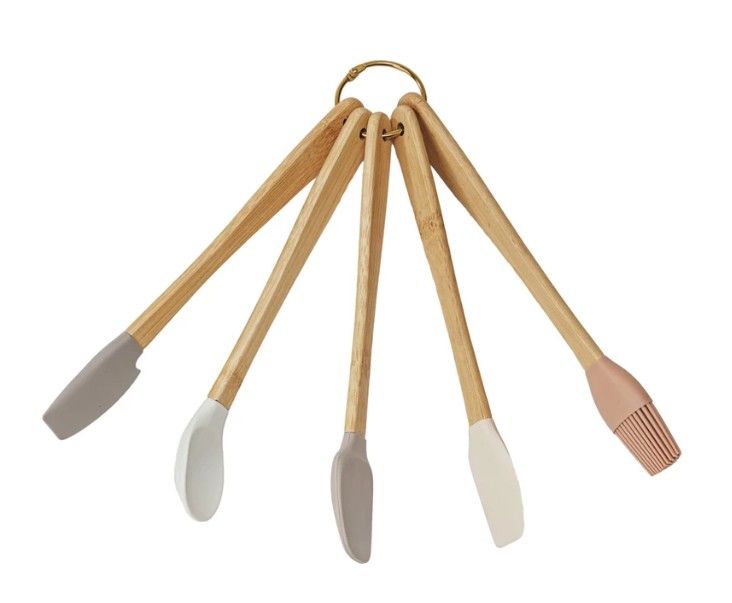 Set Of Mini Silicone Utensils
