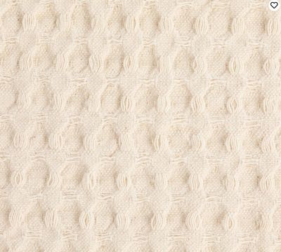 Waffle Dish Towel, Ivory