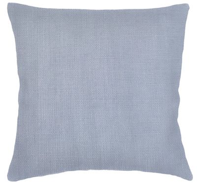 Chambray Blue Linen Pillow, 18&quot;