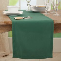 Green Solid Table Runner, 72"