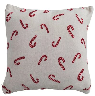 Candy Canes Pillow, 20"