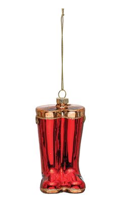 Santa Boots Ornament