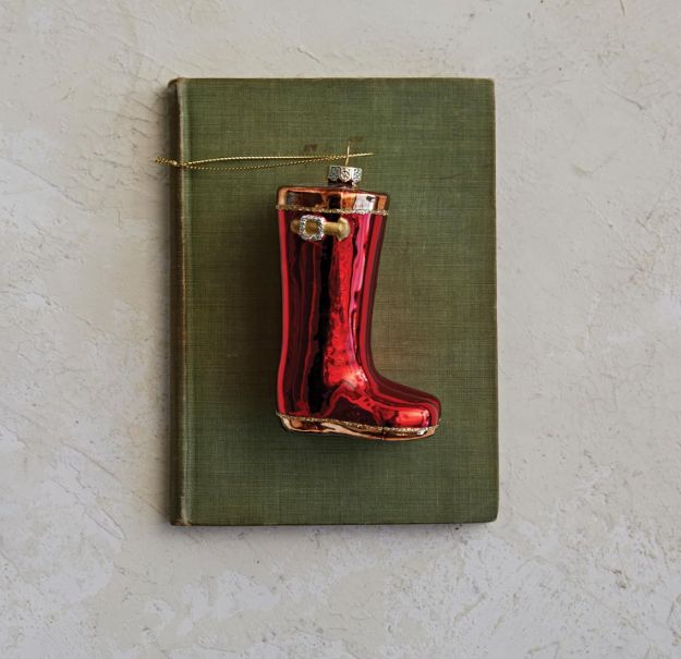 Santa Boots Ornament