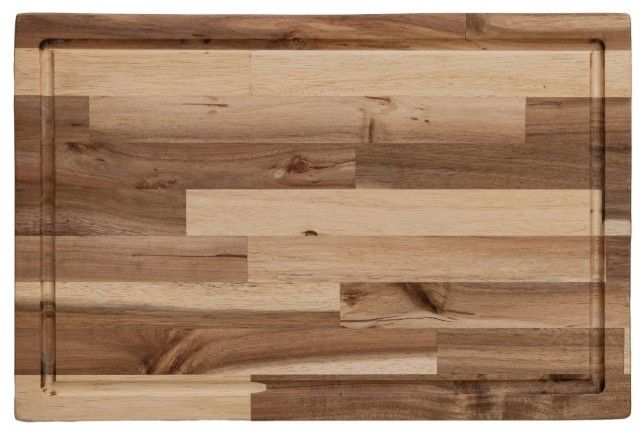 Rectangular Wood Cutting Board, 18"