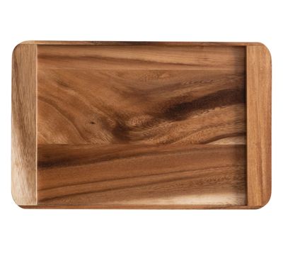 Suar Wood Tray W/ Handles