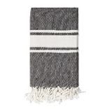Lisa Cotton Throw, Grey