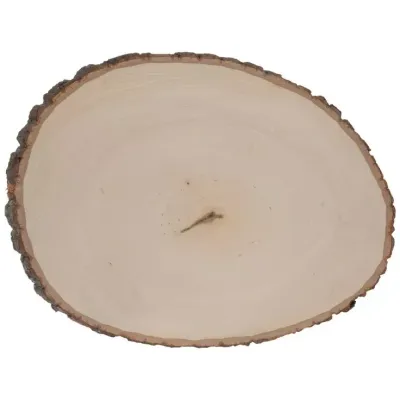 Live Edge Round Wood Riser