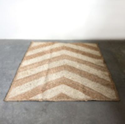 Carrie Natural Fiber Chevron Rug 4x6