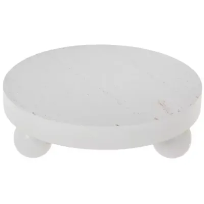 White Mini Round Riser