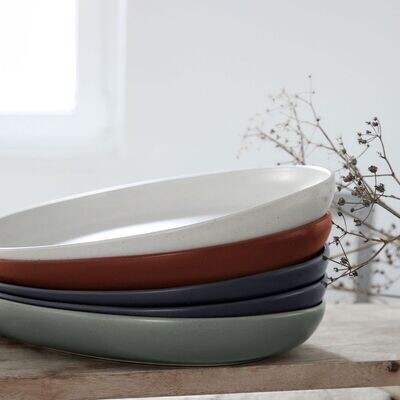 Pacifica Oval Platter - Salt