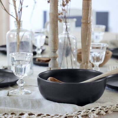 Pacifica Serving Bowl, Seed Grey