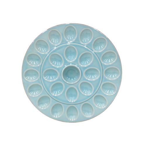 Egg Platter, Blue